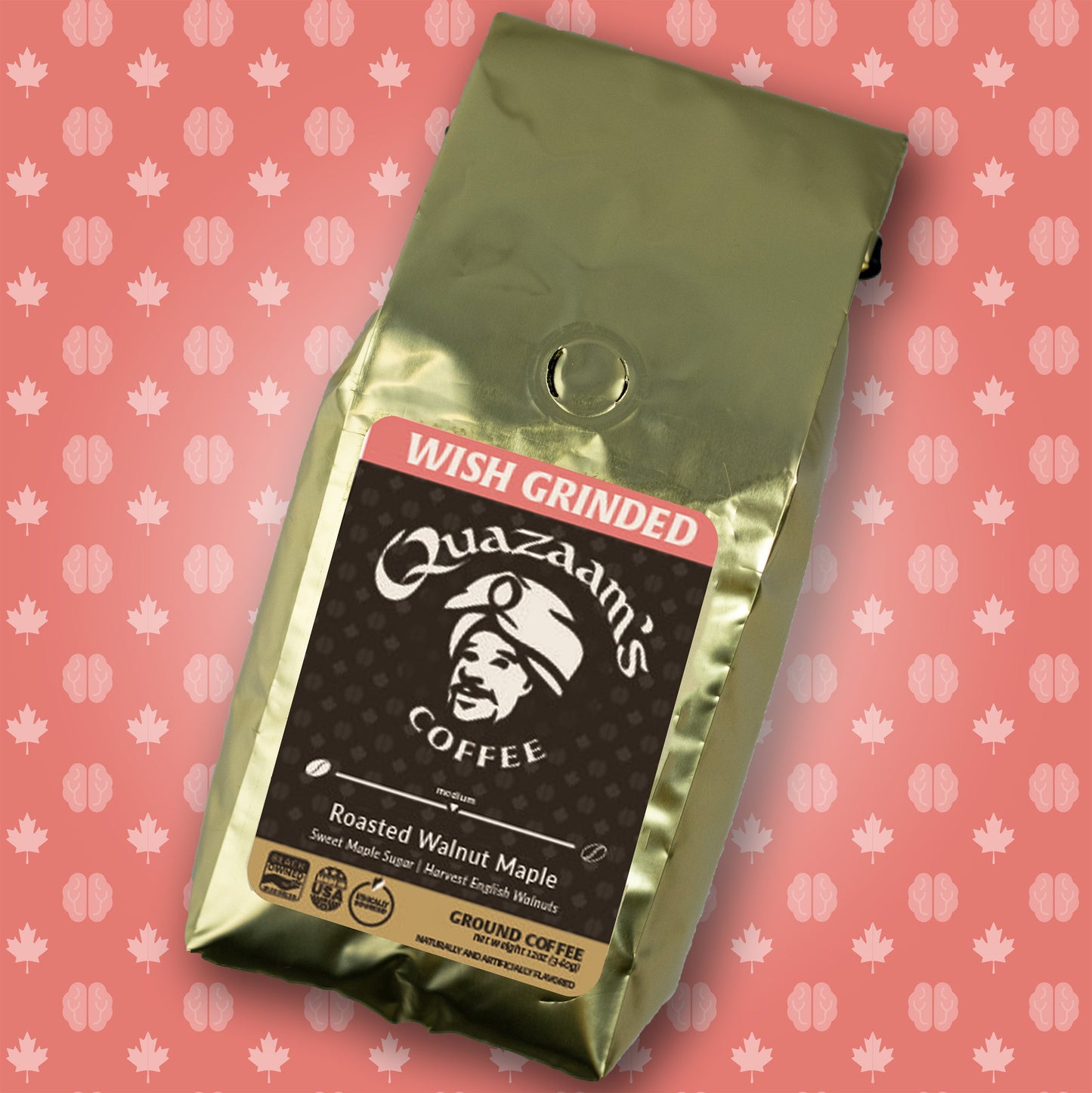 Walnut Maple Coffee | Ground & Whole Bean | Medium Roast